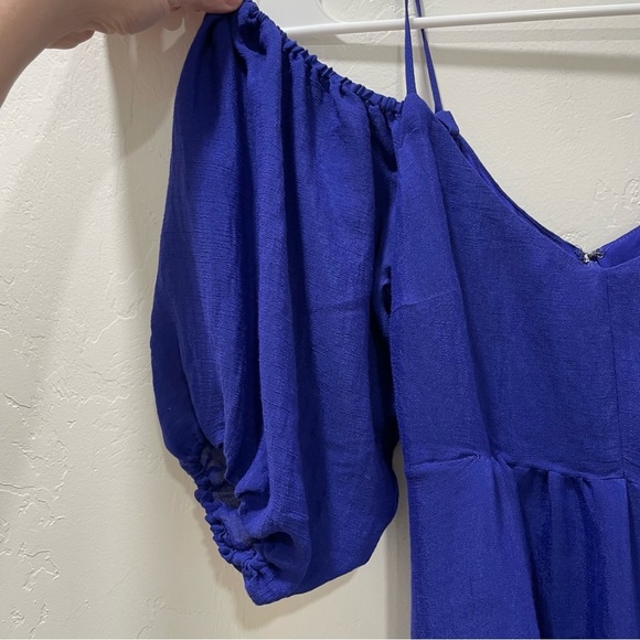 Anthropologie Moulinette Soeurs Women's XS Off The Shoulder Balloon Sleeve Dress - Picture 6 of 16